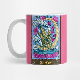 The Moon. Magic Gate Tarot Card Design. Mug